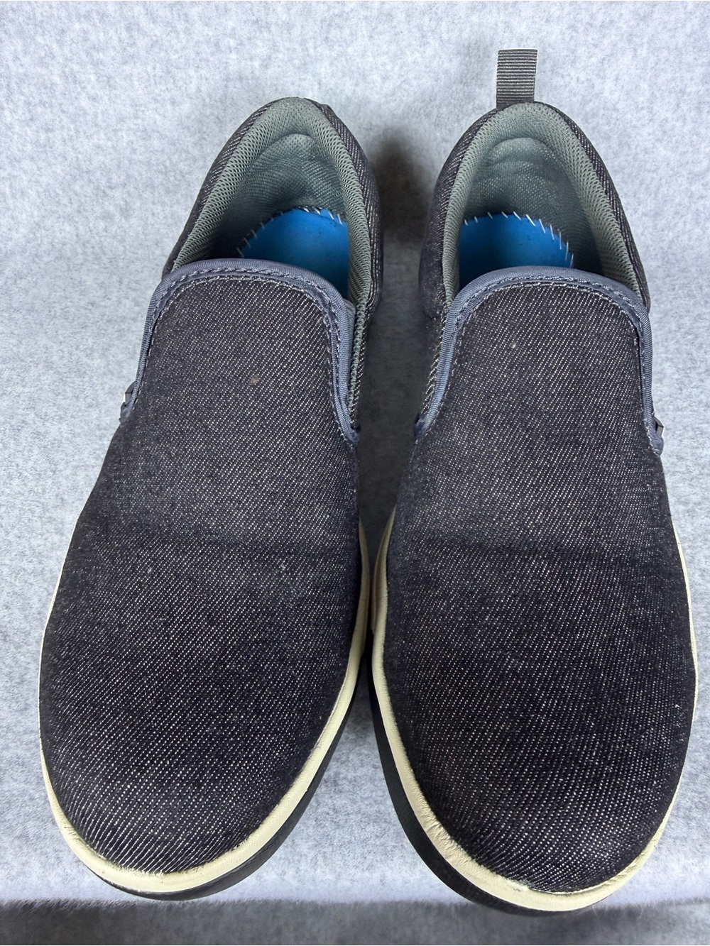 Nautilus Westside Slip On Safety Shoes Women's 9 Black Denim Slip Resistant